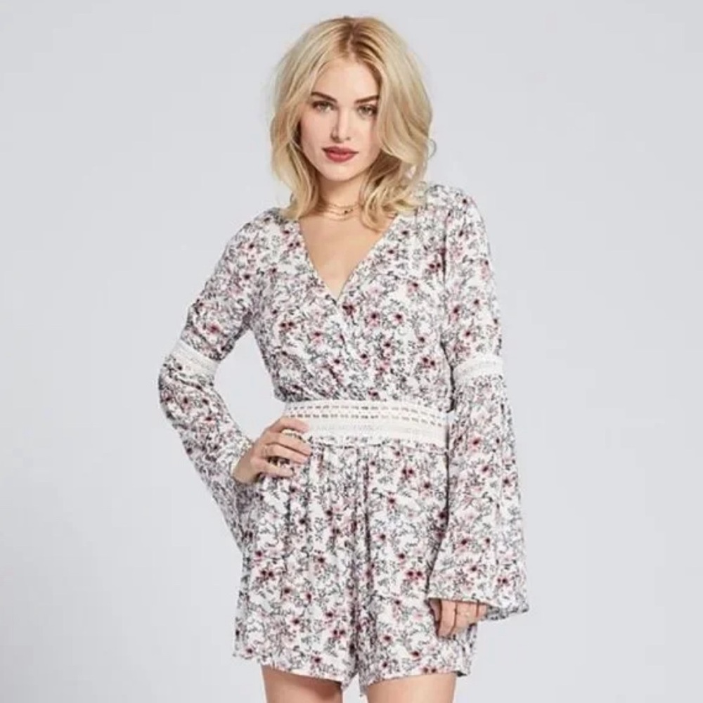 Elegant Long-Sleeve Romper